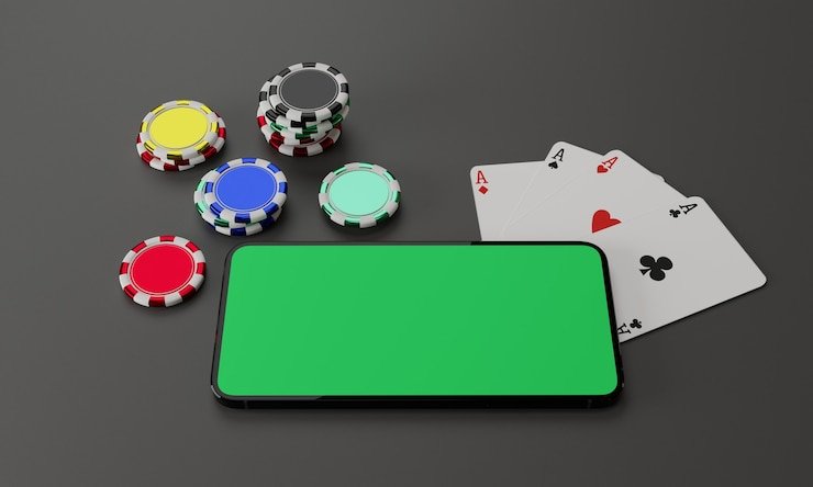 Tampilan studio Lightning Roulette langsung di bisajp