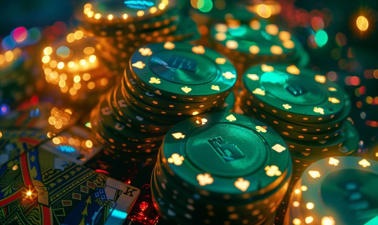 Tampilan pengganda petir pada roda roulette